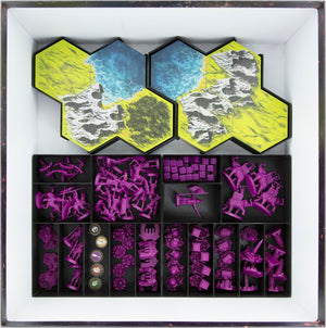 Feldherr Organizer Insert for Clash of Cultures: Monumental Edition - board game box