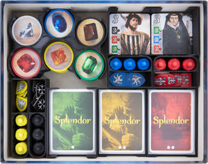 Feldherr Organizer Insert for Splendor - core game box