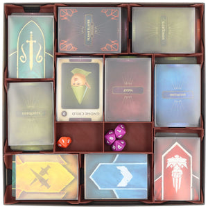 Feldherr foam tray set + Organizer insert for Runescape Kingdoms: Shadow of Elvarg - core game box
