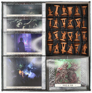 Feldherr Organizador Inserto para Cthulhu: La Muerte Puede Morir - Miedo a lo Desconocido - Caja Incognoscible