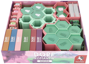 Feldherr Organizer Insert incl. soportes para fichas para Dorfromantik: Sakura - caja de juego de mesa