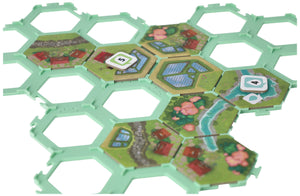 Feldherr Organizer Insert incl. soportes para fichas para Dorfromantik: Sakura - caja de juego de mesa