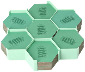 Feldherr Organizer Insert incl. soportes para fichas para Dorfromantik: Sakura - caja de juego de mesa