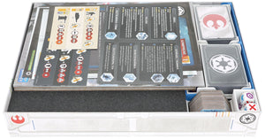 Feldherr Foam set with Organizer for Star Wars: Battle of Hoth - core game box