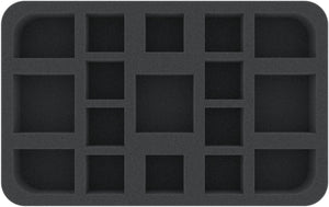 HS050A165 Bandeja de espuma Feldherr para Legions Imperialis - 17 Compartimentos