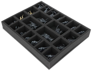 FS050A125 Feldherr foam tray for Tyranids - 22 Compartments