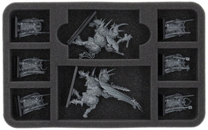 HS050A158 Feldherr foam tray for Warriors of Chaos - 8 Compartments